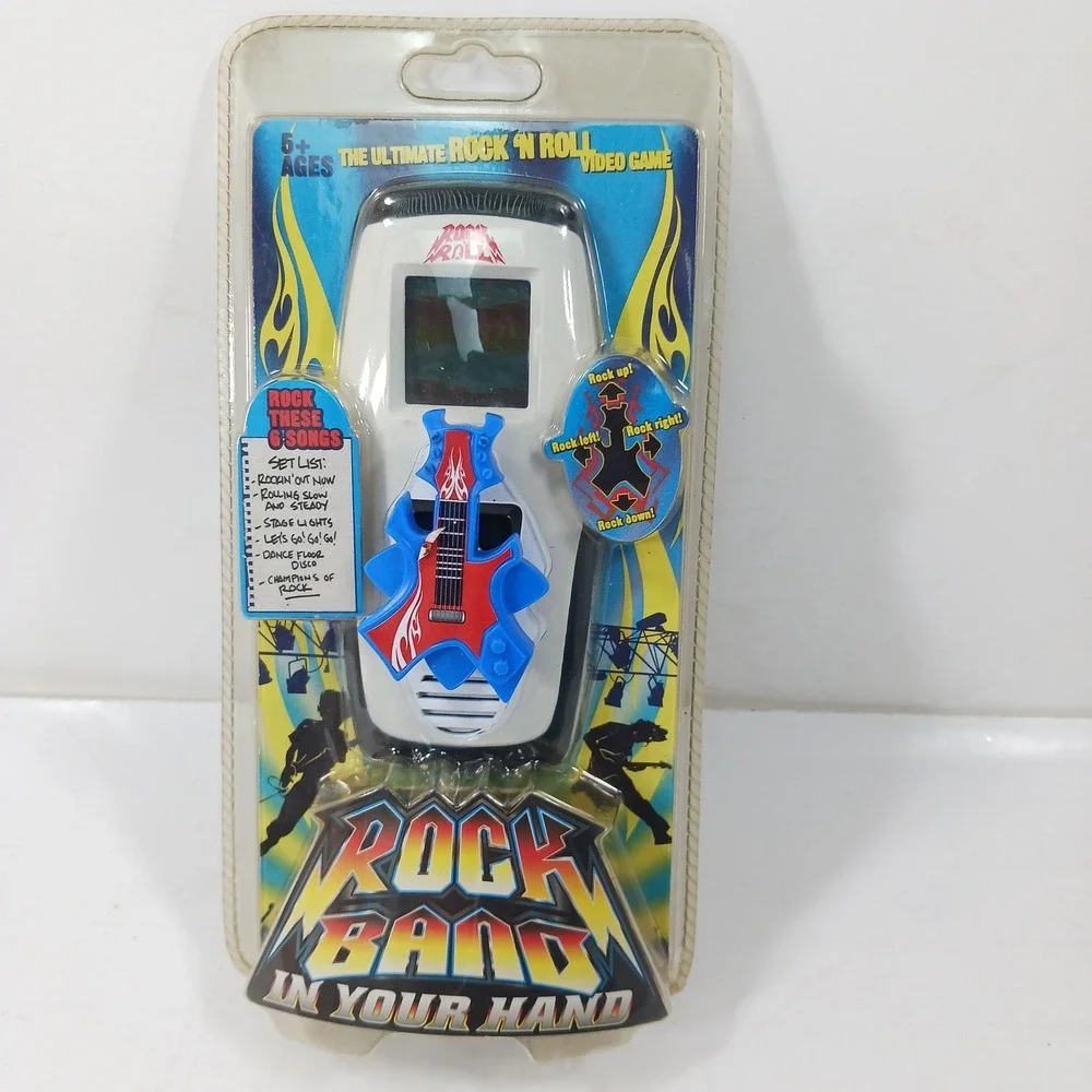 Nexion Rock Band In Your Hand Handheld Electronic Game 2008 Vintage Toy 4030